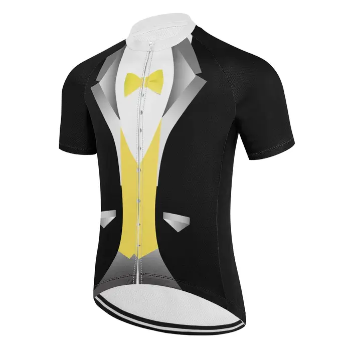Maillot de cyclisme à manches courtes pour hommes