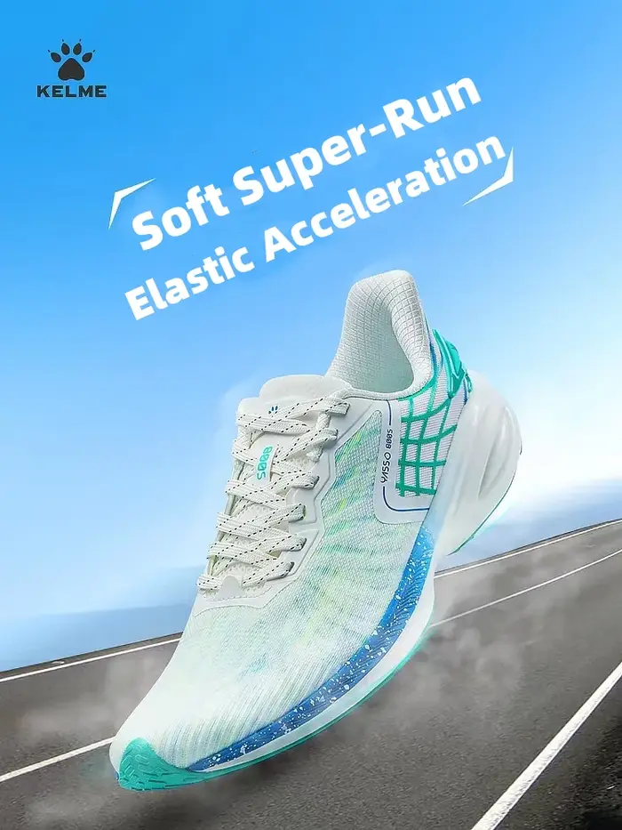 KELME – chaussures de course pour hommes et femmes, respirantes, amortissantes, pour entraînement pr
