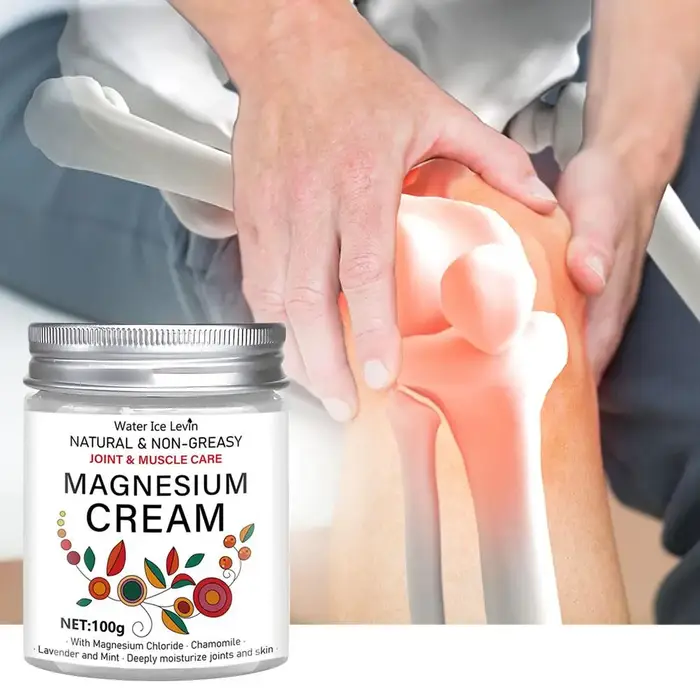 Crème non grasse 100g au magnésium pour les articulations et les muscles