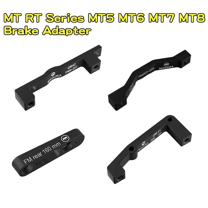 Adaptateur de frein série RT, montage plat, Post16:IS 160 180 203 220