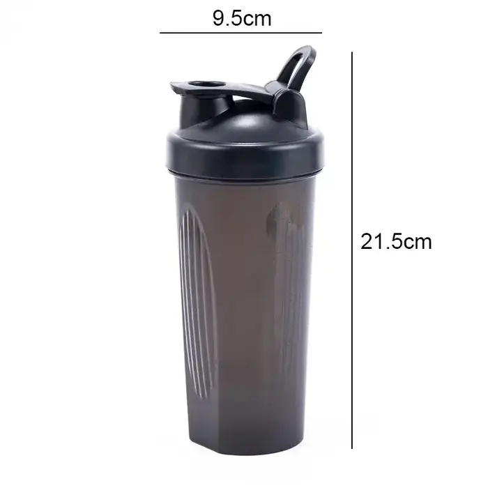 Bouteille Shaker de poudre de protéines Portable de 600ml