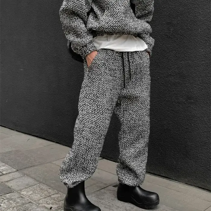 ChimNiche-Sweat à capuche en velours trempé pour hommes