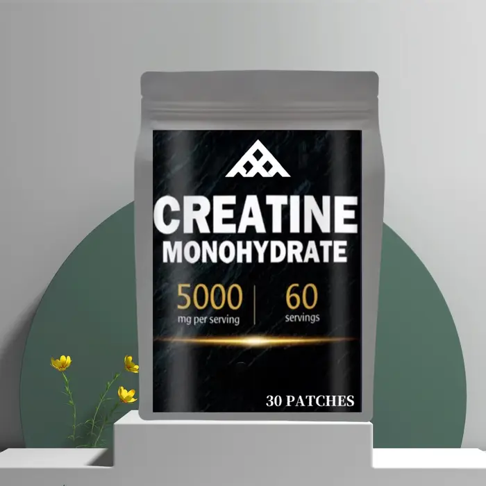 Patchs de créatine monohydrate en promotion - Développement musculaire, performance athlétique, endu