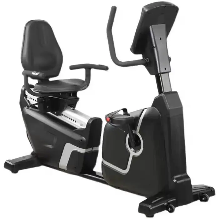 Équipement de fitness de gymnase de vélo couché de fitness de musculation de gymnase commerciale pou