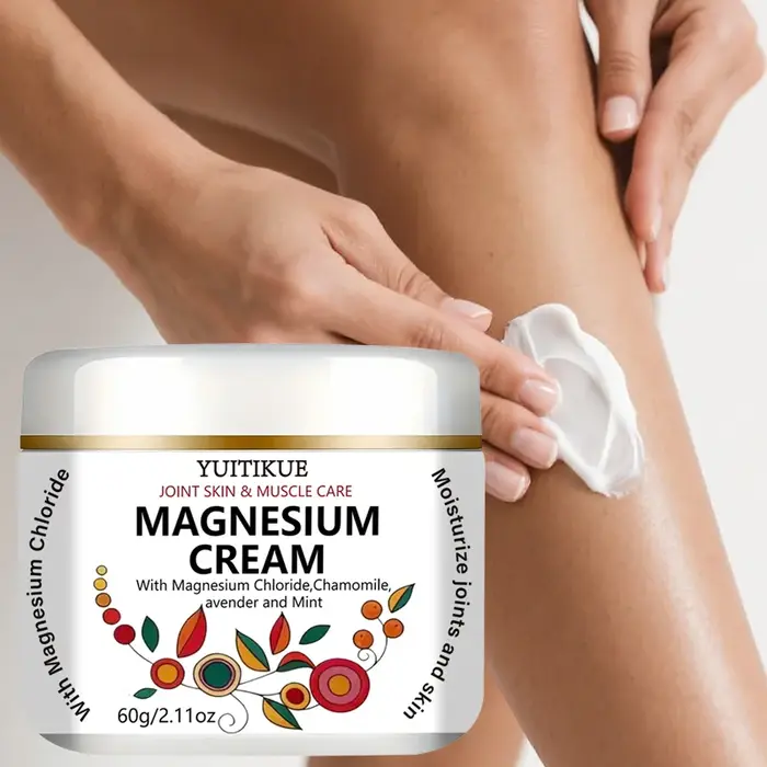 Crème de magnésium pour les articulations et les muscles YUITIKUE, hydratation profonde, absorption facile, convient aux athlètes âgés, toutes les parties du corps