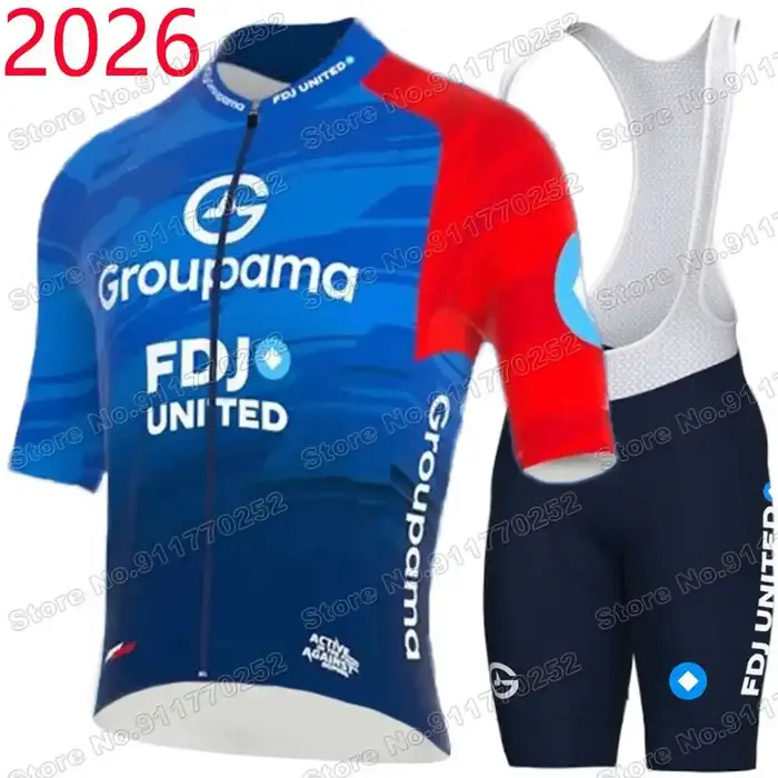 Maillot de Cyclisme Équipe FDJ 2026
