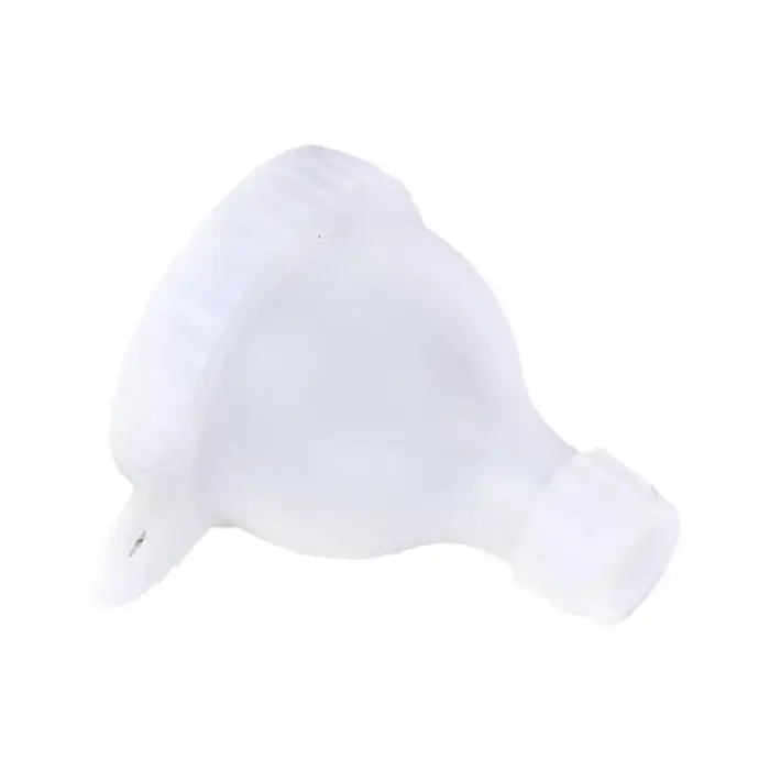 Mini flacon entonnoir pour protéines en poudre 15g/50ml, étui à pilules portable avec capuchon renfo