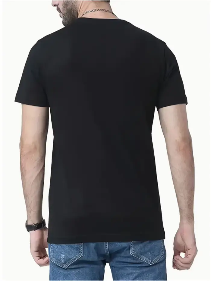 T-shirts pour hommes à col rond en polyester respirant
