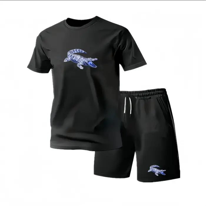 Nouvel ensemble de sport d'été pour homme : survêtement deux pièces tendance