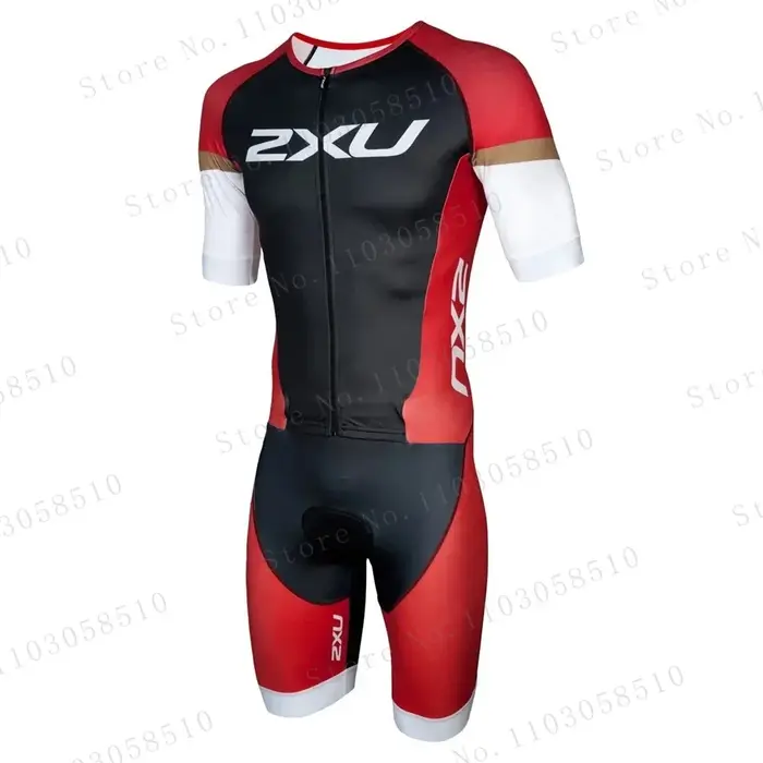 Zxuful hommes personnalisé sublimé Triathlon combinaison uniformes vélo maillot
