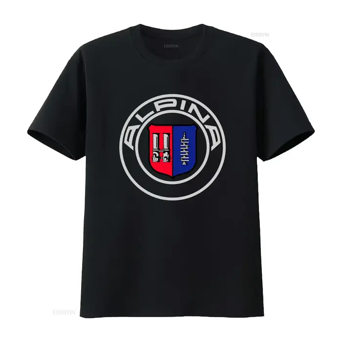 T-shirt ALPINA LOGO noir