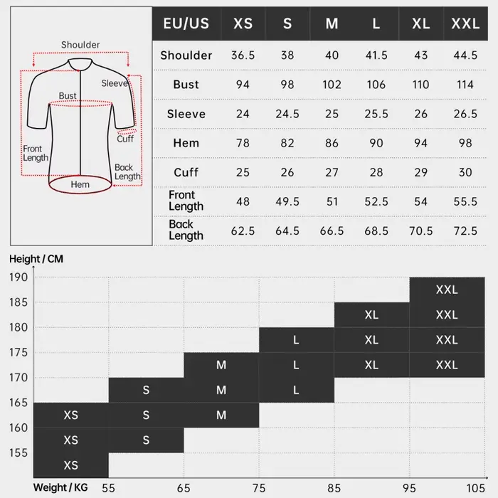 RION Maillot de cyclisme pour hommes respirant à séchage rapide coupe ajustée à manches courtes sans couture