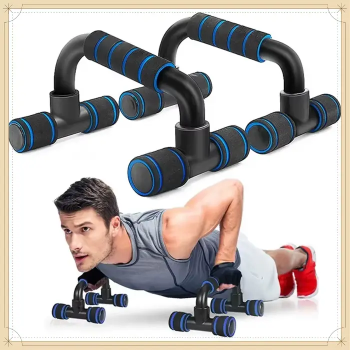 Barres de musculation antidérapantes en forme de H pour la maison