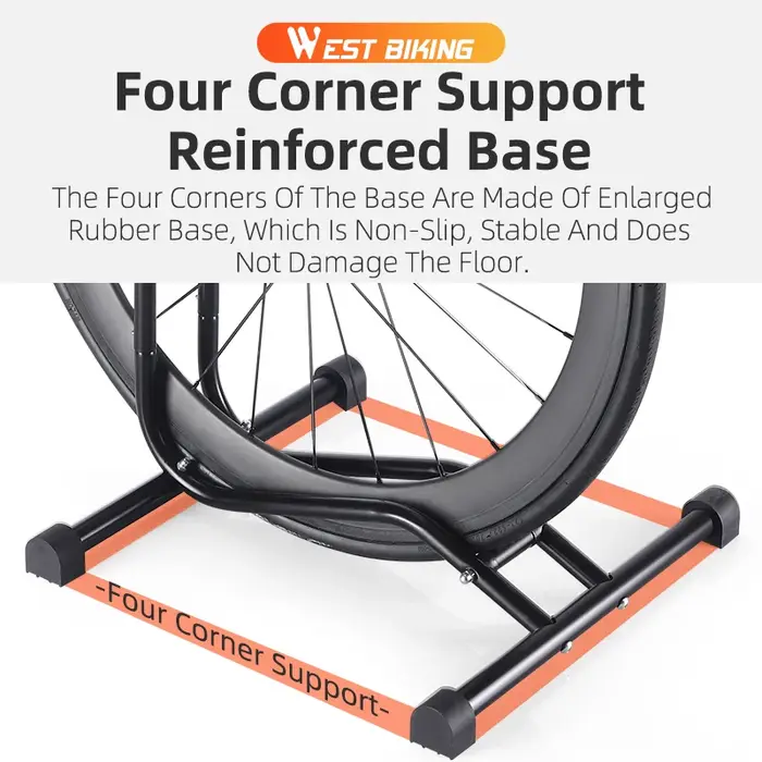 WEST BIKING – support de stationnement de vélo 3 en 1