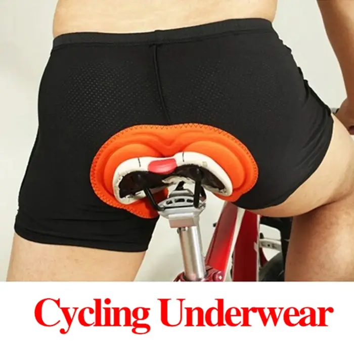 1 pièces sous-vêtements de cyclisme pour hommes