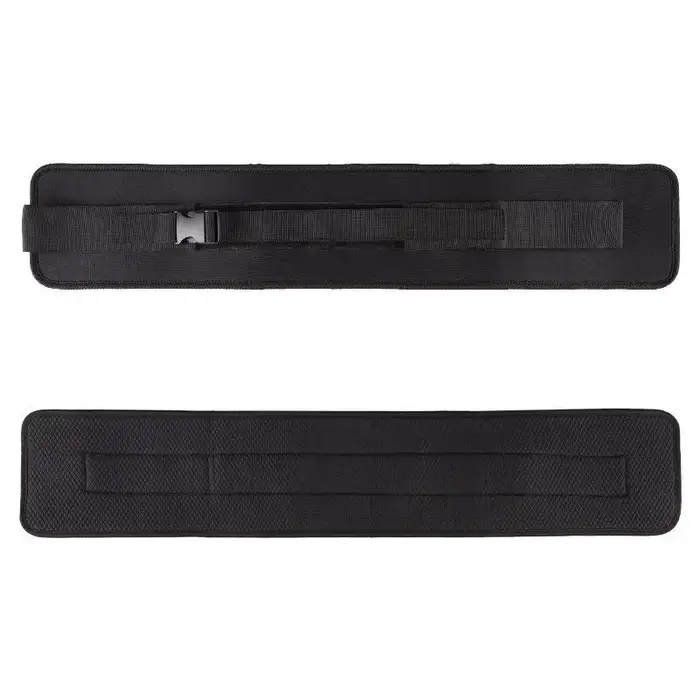 Accessoire d'exercice d'haltères : 1 ceinture de musculation pour poussée des hanches et pont de fessiers