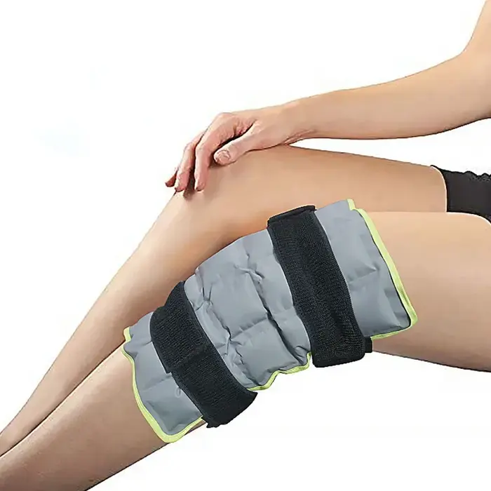 Genouillère de glace pour les blessures