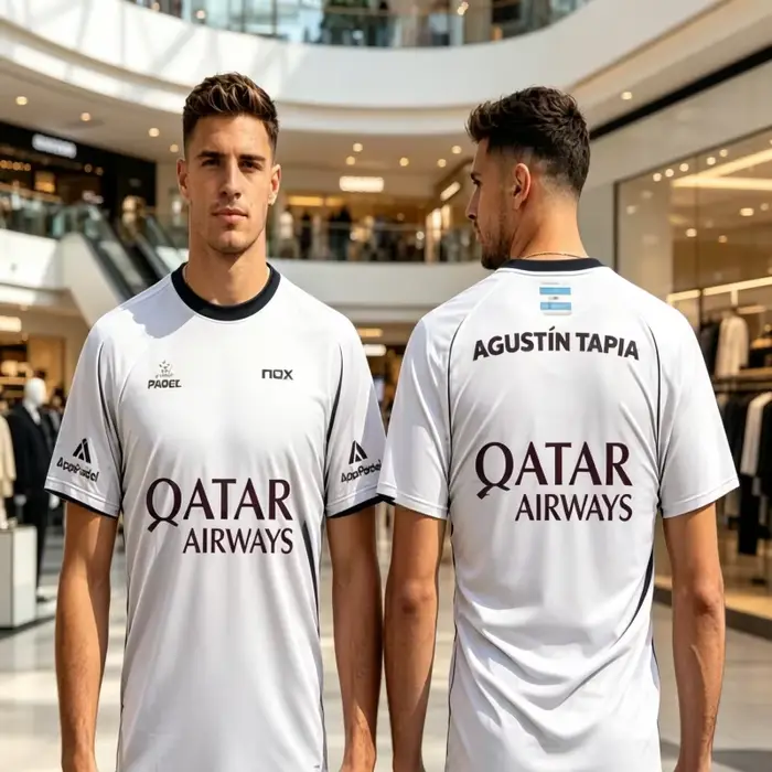 T-shirt de padel 2026 – Hauts d'entraînement sportifs pour homme