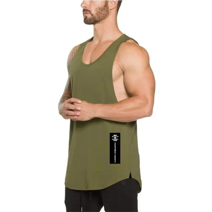 Débardeur de sport en coton pour homme – Idéal pour la gym