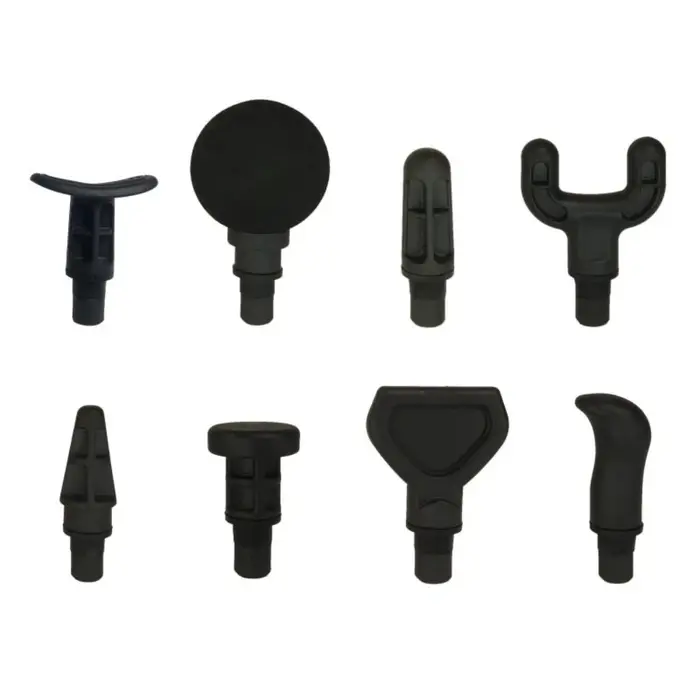 8 têtes de massage fascia de 12,5 mm en ABS, accessoires de remplacement pour stimulateur de massage