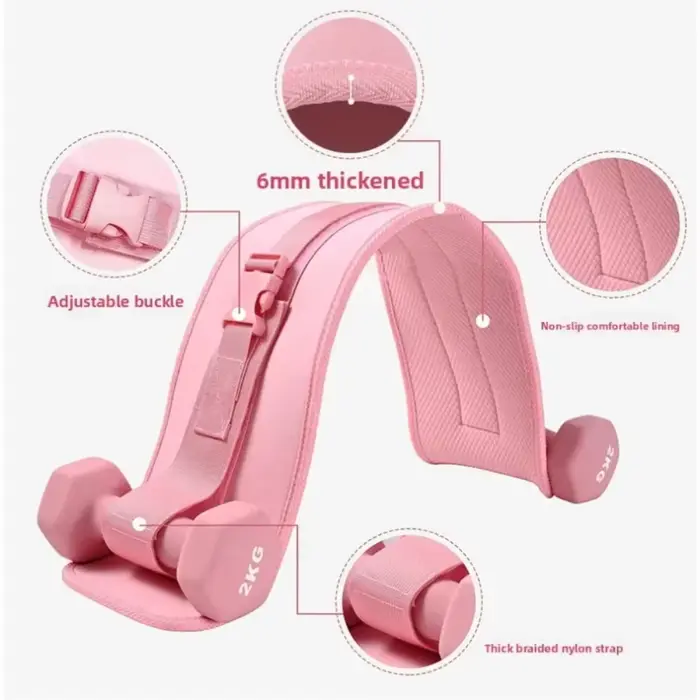 Ceinture d'exercice pour Hip Thrust, entraînement efficace des fessiers, entraînement de la taille avec poids, kettlebells, fitness, sport, support de poids
